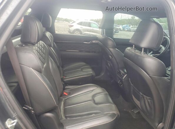 KM8R54HE7LU031688 2020 HYUNDAI PALISADE Gray Вид задньої частини салону