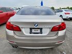 2016 Bmw 528 I Silver vin: WBA5A5C53GD526498