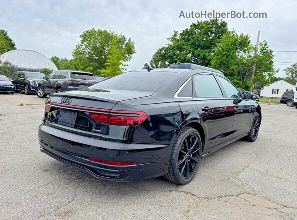 WAU8DAF85KN012304 2019 AUDI A8 Черный Вид спереди