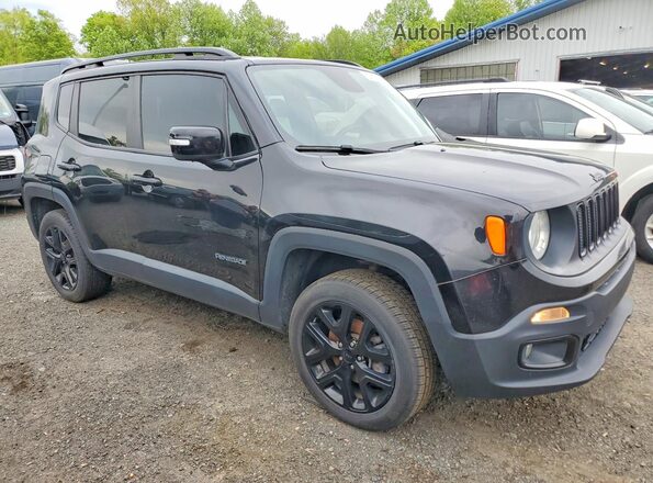 ZACCJBBBXJPH09664 2018 JEEP RENEGADE Черный Вид спереди