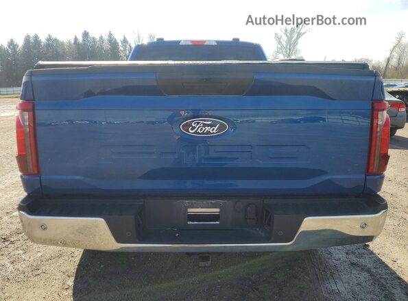 1FTMF1L57SKD93371 2025 FORD F150 Синий Вид сзади