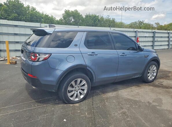 SALCP2FX0KH792429 2019 LAND ROVER DISCOVERY Синий Передняя правая четверть