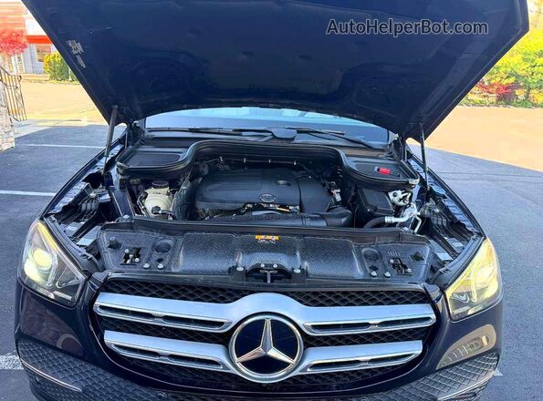 4JGFB4KB4LA048721 2020 MERCEDES-BENZ GLE Blue Вид наклейки з VIN-кодом