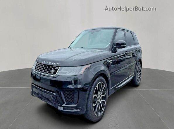 SALWR2RV3KA828527 2019 LAND ROVER RANGE Черный Задняя левая четверть