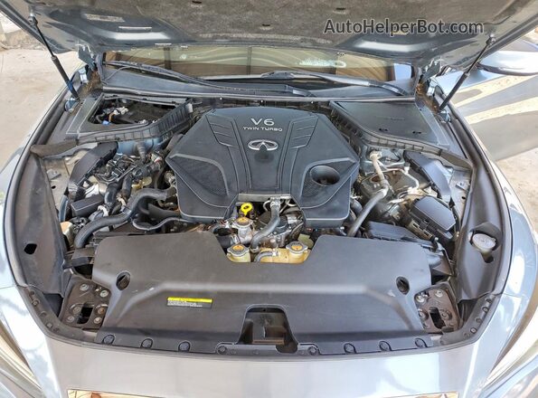 JN1EV7AP8LM206551 2020 INFINITI Q50 Blue Widok komory silnika