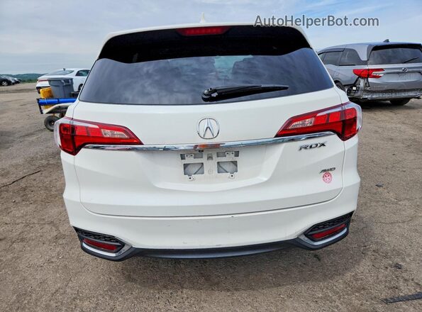 5J8TB4H33JL026445 2018 ACURA RDX Белый Вид салона спереди