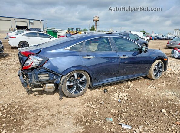 JHMFC1F99JX011972 2018 HONDA CIVIC Синий Передняя правая четверть