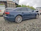 2016 Audi A6 Premium Plus Синий vin: WAUGFAFC7GN132557
