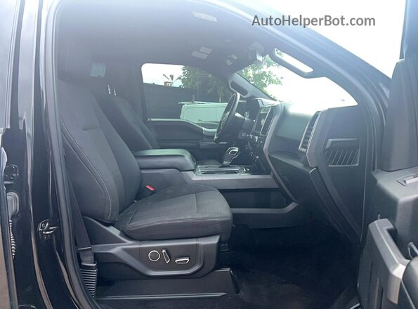 1FTEW1EF6HKE29828 2017 FORD F150 Черный Вид сзади