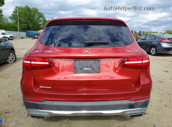 WDC0G4KB7KF637334 2019 MERCEDES-BENZ GLC-CLASS Red Front interior view