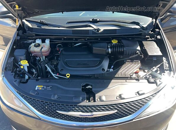 2C4RC1BG6LR124847 2020 CHRYSLER PACIFICA Серый Вид панели приборов
