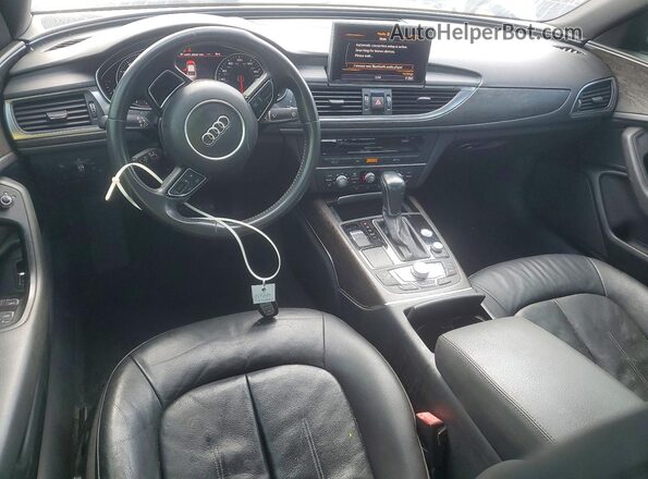 WAUC8AFC8JN054712 2018 AUDI A6 Silver Vista del cuadro de instrumentos