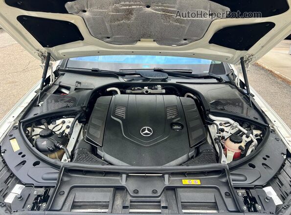 W1K6G7GB6MA045696 2021 MERCEDES-BENZ S Белый Вид панели приборов