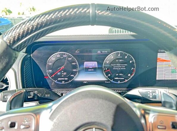 W1NYC7HJ0RX495684 2024 MERCEDES-BENZ G-CLASS Белый Вид панели приборов