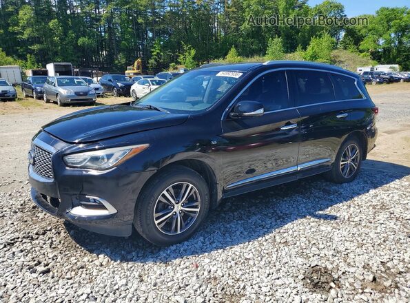 5N1AL0MM1GC506417 2016 INFINITI QX60 Black Przód lewy