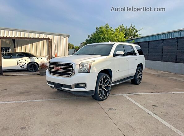 1GKS1BKC9HR134333 2017 GMC YUKON Белый Задняя правая четверть