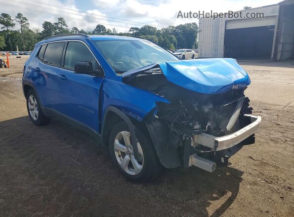 3C4NJCBB3MT604752 2021 JEEP COMPASS Blue Widok z przodu