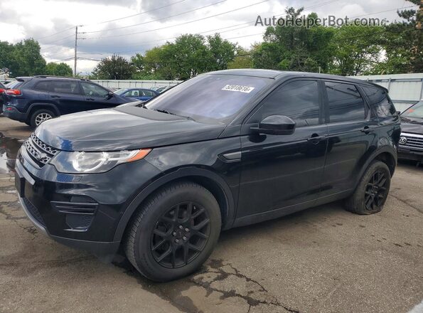 SALCP2BG5GH548658 2016 LAND ROVER DISCOVERY Black Tył lewy