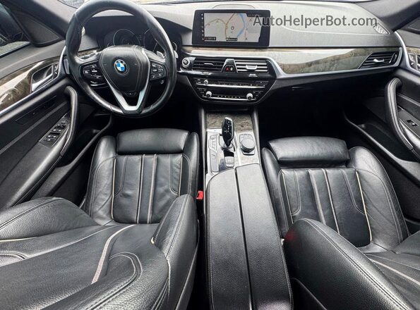 WBAJB1C56JB374403 2018 BMW OTHER Charcoal Вид задніх сидінь