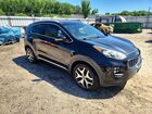 2017 Kia Sportage Sx Черный vin: KNDPRCA65H7093349
