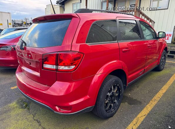 3C4PDCBG5JT508631 2018 DODGE JOURNEY Красный Вид спереди