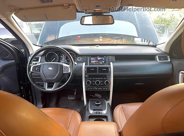 SALCT2RX7JH733514 2018 LAND ROVER DISCOVERY Черный Вид задних сидений