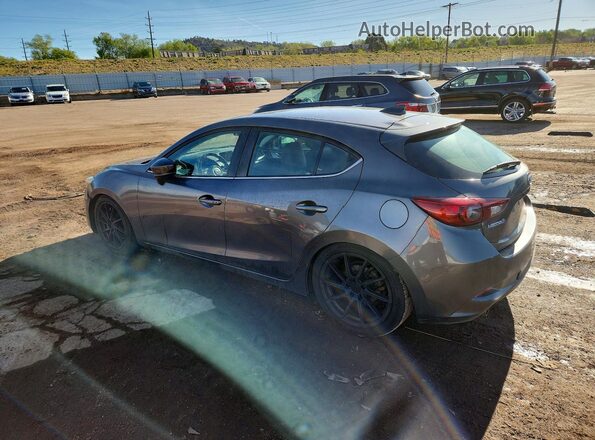 3MZBN1L34JM257633 2018 MAZDA 3 Серый Задняя правая четверть