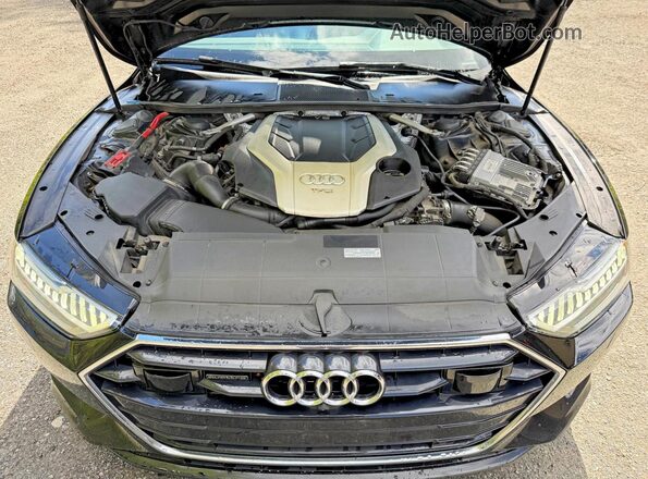WAUR2AF25KN053408 2019 AUDI A7 Черный Вид салона спереди