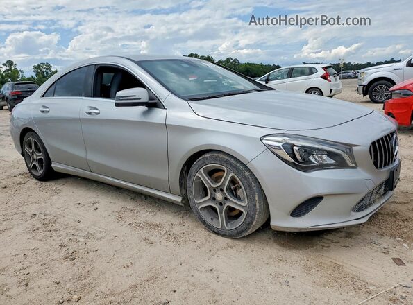 WDDSJ4GB5JN507250 2018 MERCEDES-BENZ CLA-CLASS Серебряный Вид спереди