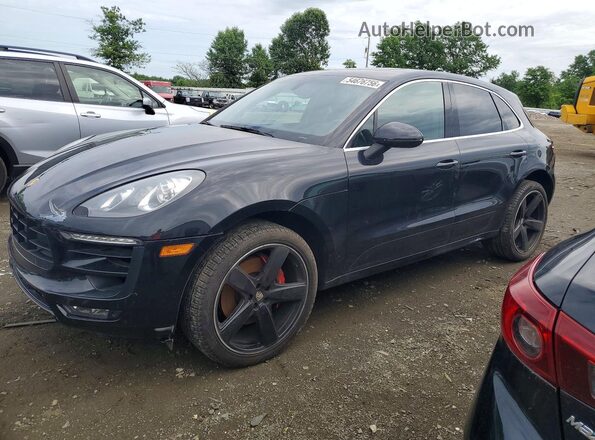 WP1AF2A59GLB93474 2016 PORSCHE MACAN Black Trasero izquierdo
