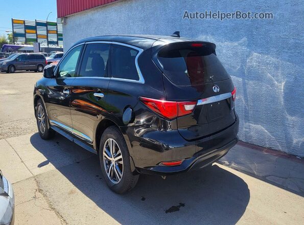 5N1DL0MN2LC526630 2020 INFINITI QX60 Черный Передняя правая четверть