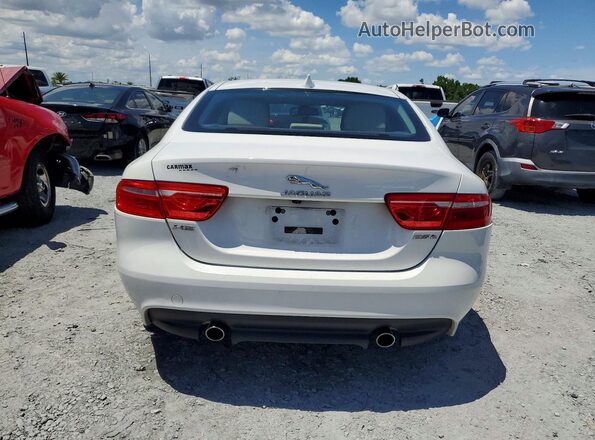 SAJAD4BG6HA953779 2017 JAGUAR XF White Widok wnętrza z przodu