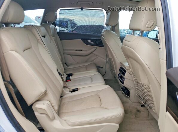 WA1LAAF72HD010208 2017 AUDI Q7 Белый Вид подкапотного пространства