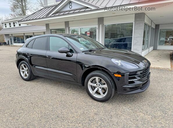 WP1AA2A54MLB03660 2021 PORSCHE MACAN Черный Передняя левая четверть