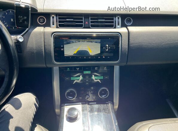 SALGS5RE3KA561190 2019 LAND ROVER RANGE Black Вид задньої частини салону