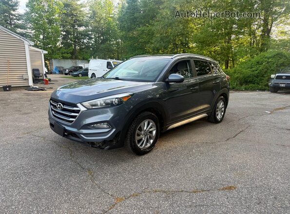 KM8J3CA40JU601333 2018 HYUNDAI TUCSON Серый Задняя правая четверть