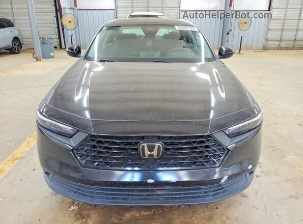 1HGCY1F2XPA037812 2023 HONDA ACCORD Черный Вид сзади