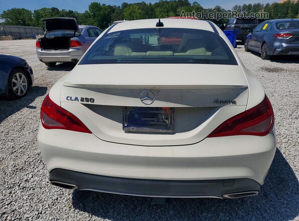 WDDSJ4GB1JN543209 2018 MERCEDES-BENZ CLA-CLASS White Вид салону спереду