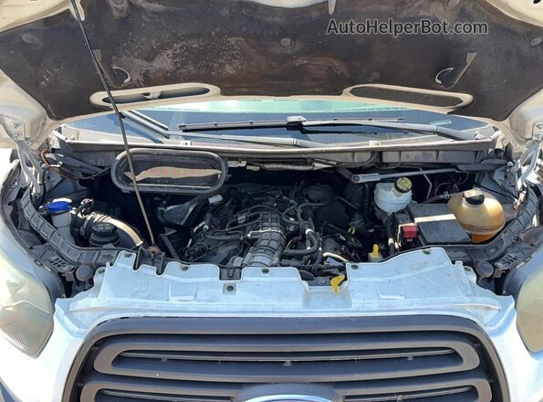 1FTYR1ZG1GKB56724 2016 FORD TRANSIT Белый Вид салона спереди