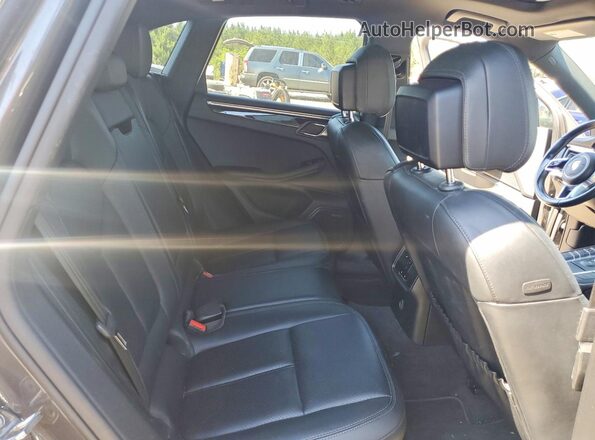 WP1AB2A56JLB34014 2018 PORSCHE MACAN Серый Вид задней части салона