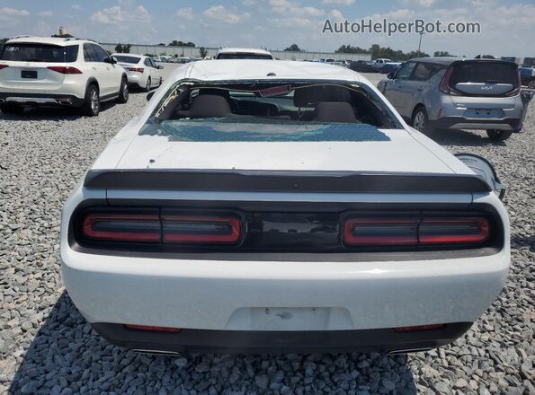 2C3CDZAG8LH215082 2020 DODGE CHALLENGER Белый Вид салона спереди