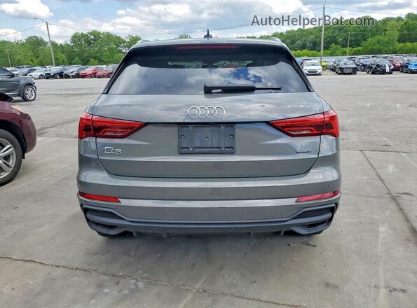 WA1DECF34S1011760 2025 AUDI Q3 Gray Widok wnętrza z przodu