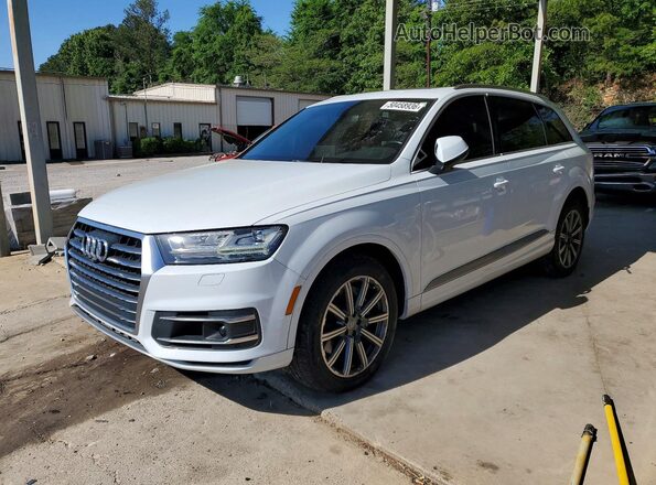 WA1LAAF73HD021931 2017 AUDI Q7 Белый Передняя левая четверть