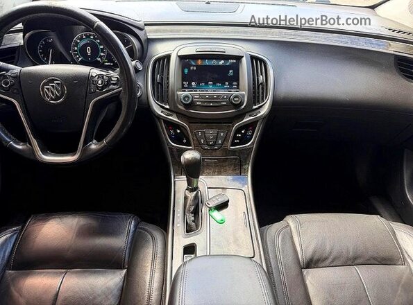 1G4GB5G35GF172002 2016 BUICK LACROSSE Gold Widok zestawu wskaźników