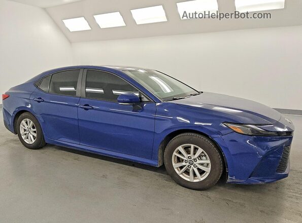 4T1DAACK5SU055794 2025 TOYOTA CAMRY Синий Передняя правая четверть