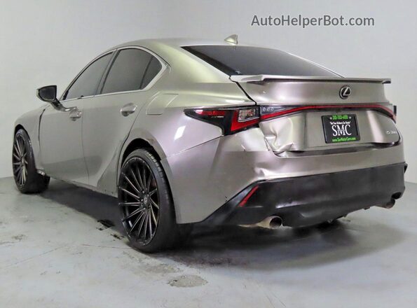 JTHAA1D20M5113277 2021 LEXUS IS Серебряный Вид спереди