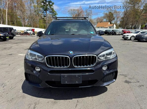 5UXKR0C56J0X92077 2018 BMW X5 Черный Вид сзади