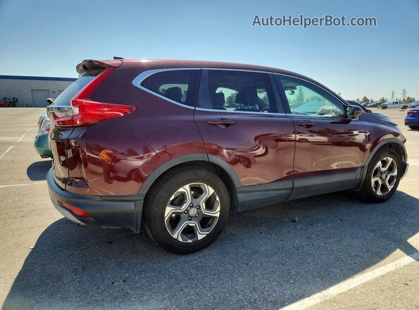 7FARW1H51HE047485 2017 HONDA CRV Бордовый Передняя правая четверть