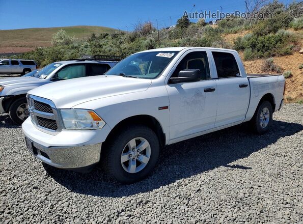 1C6RR7KM4KS726528 2019 RAM 1500 Белый Передняя левая четверть