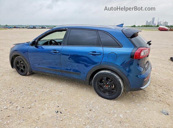KNDCB3LC6H5047076 2017 KIA NIRO Синий Задняя правая четверть